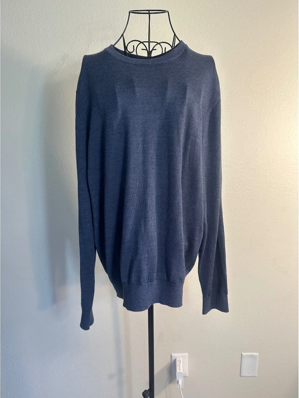 Navy Blue Van Heusen Crewneck Sweater